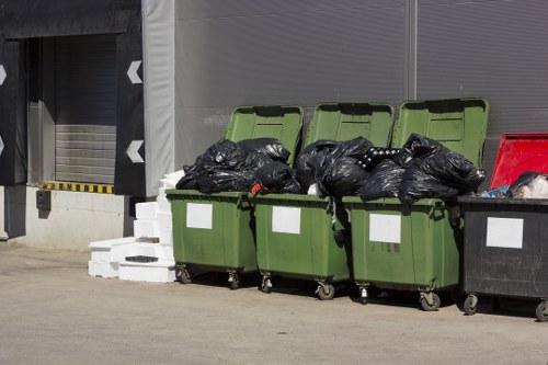 Team performing loft clearance