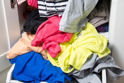 Labelled inventory sheet for house clearance showing clear text and headings